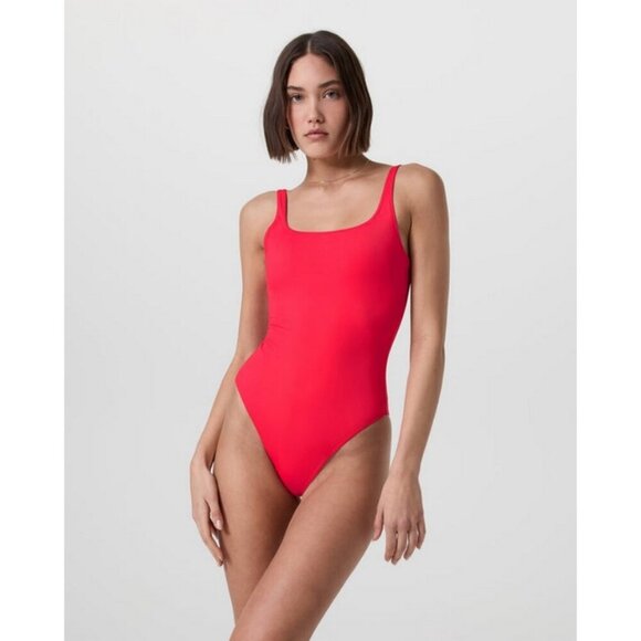 💕VUORI💕 Encinitas One Piece Swimsuit ~ Bold Red XL NWT - Picture 2 of 14